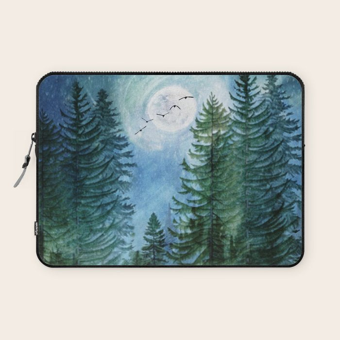 Silent Forest Laptop Sleeve Gallery Image 1