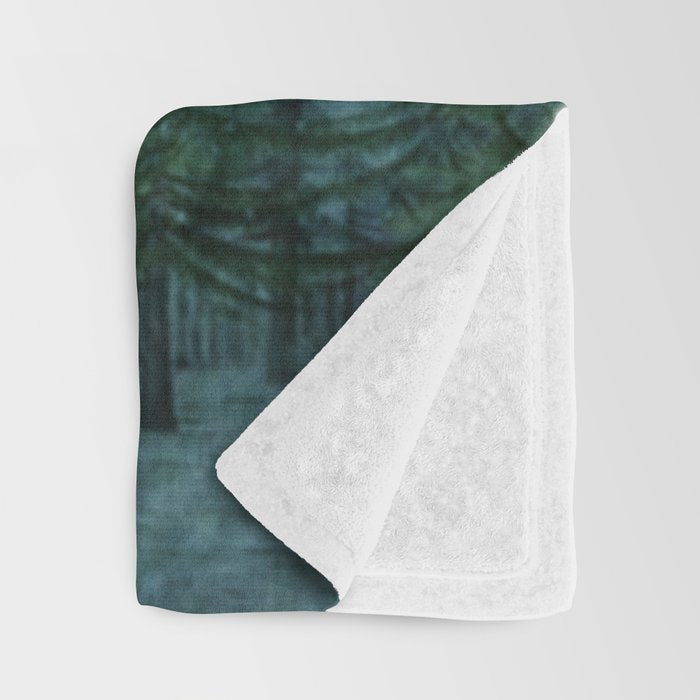 Silent Forest Throw Blanket Gallery Image 3