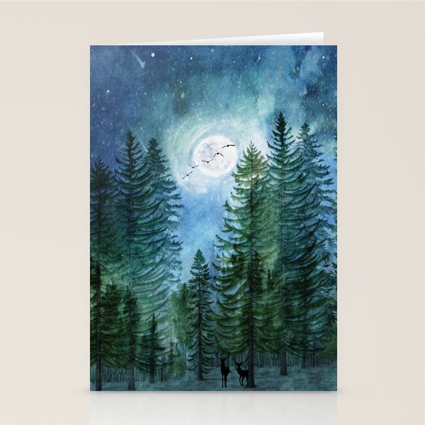 Silent Forest Stationery Card Gallery Image 1