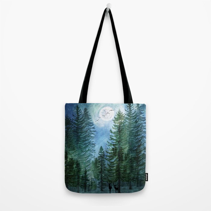 Silent Forest Tote Bag Gallery Image 2