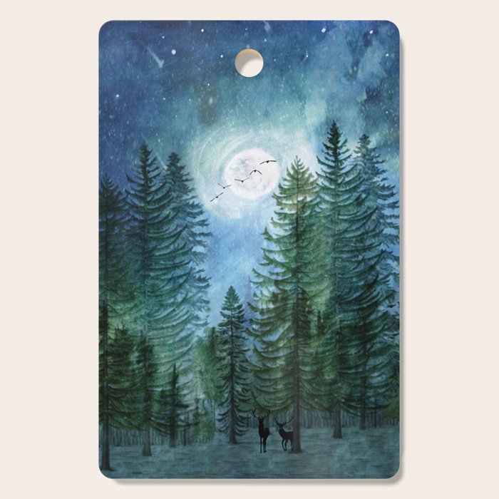 Silent Forest Cutting Board Gallery Image 1