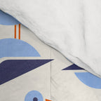 Blue Seagulls Pattern Comforter Gallery Image 4