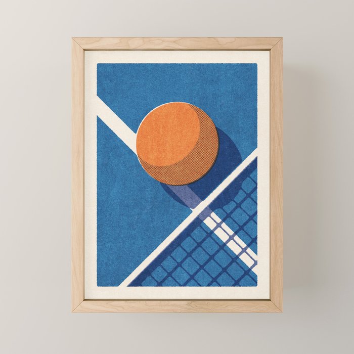 BALLS / Table Tennis II Mini Art Print Gallery Image 1