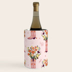Western Floral Cowboy Boots Pattern Wine Chiller Gallery Image 2