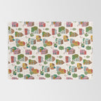 Cozy Village House Pattern Rug Gallery Image 2