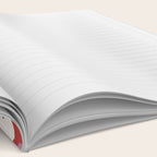 Cozy Village House Pattern Notebook Gallery Image 2