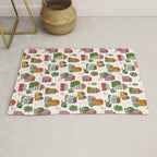 Cozy Village House Pattern Rug Gallery Image 1