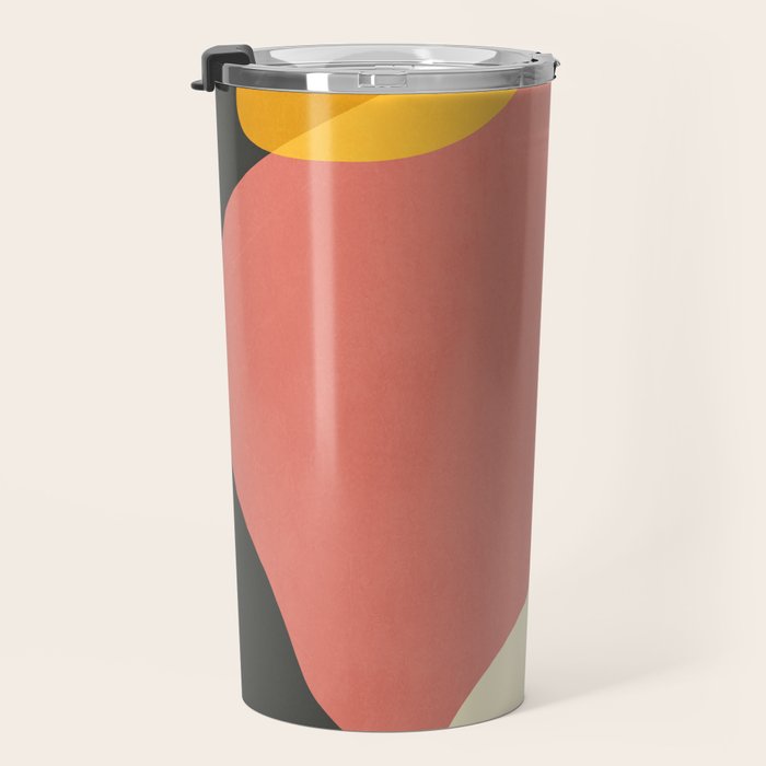 Minimalist Abstract 12 Travel Mug Gallery Image 3
