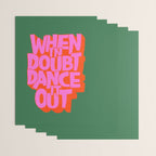 Dance It Out Pink And Green Wrapping Paper Gallery Image 3