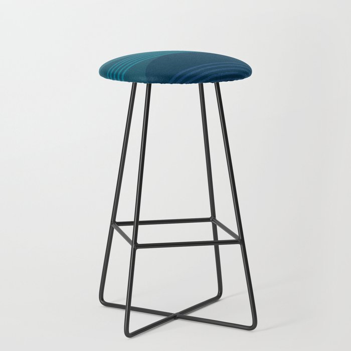 Abstraction_BLUE_LANDSCAPE_MOONLIGHT_NATURE_POP_ART_)521A Stool Gallery Image 1