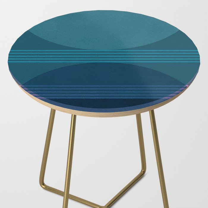 Abstraction_BLUE_LANDSCAPE_MOONLIGHT_NATURE_POP_ART_)521A Side Table Gallery Image 2