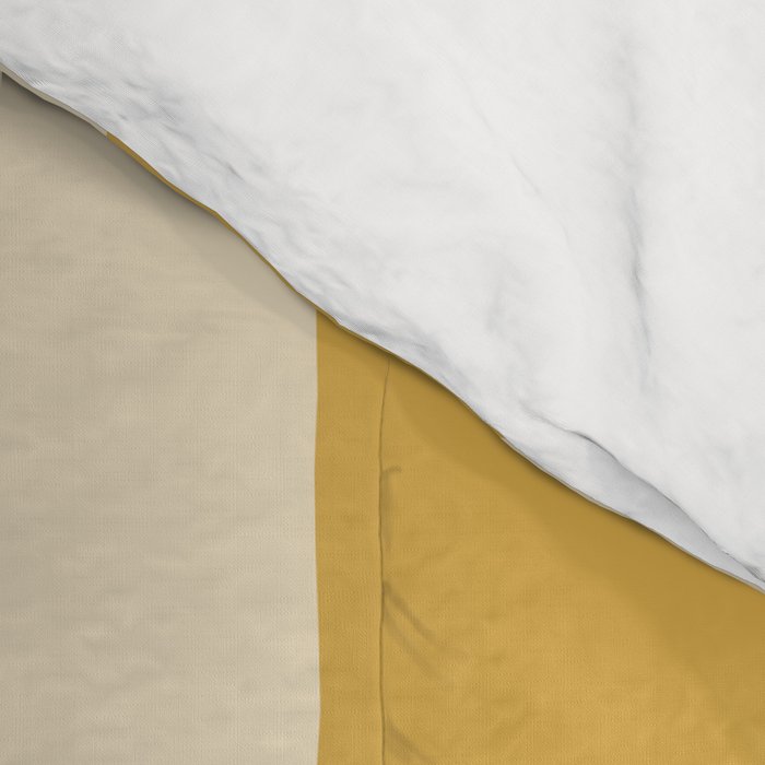 Simple Stripes Pattern - Gold Yelllow Comforter Gallery Image 4