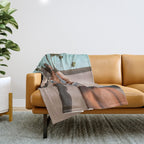 West Coast Vibes Throw Blanket Gallery Image 1