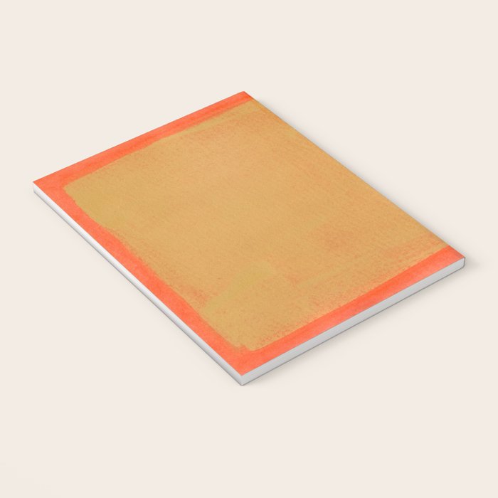 Colourful Field Lemon Slate Blue Notebook Gallery Image 3