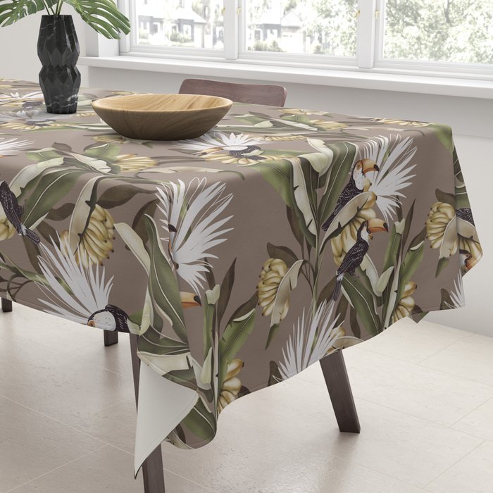 Tropical Toucan Oasis B Tablecloth Gallery Image 3