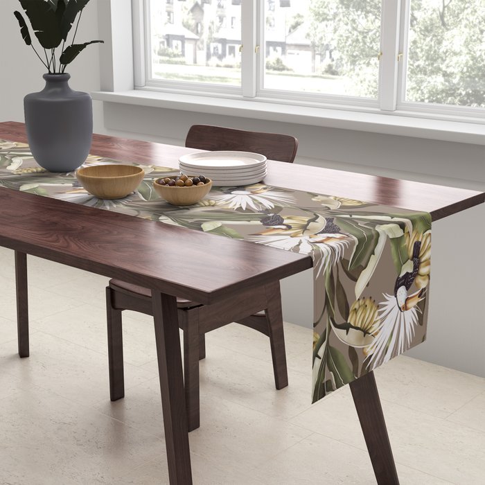Tropical Toucan Oasis B Table Runner Gallery Image 2