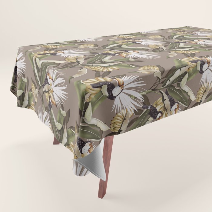 Tropical Toucan Oasis B Tablecloth Gallery Image 1