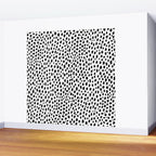 Dalmatian Spots (black/white) Wall Mural Gallery Image 2