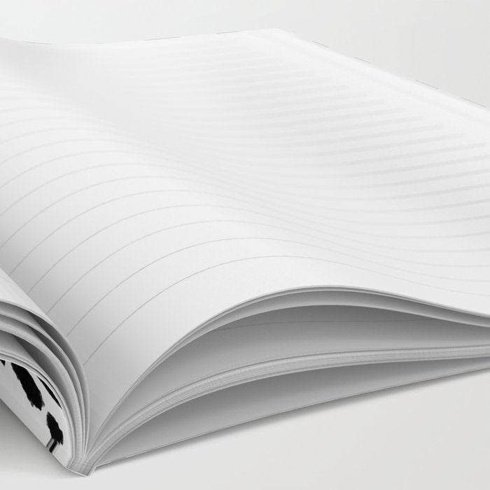 Dalmatian Spots (black/white) Notebook Gallery Image 2