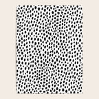 Dalmatian Spots (black/white) Poster Gallery Image 4