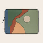 Minimal lake side view  Laptop Sleeve Gallery Image 1
