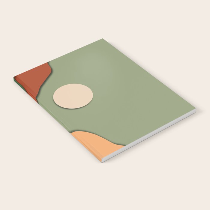 Minimal lake side view  Notebook Gallery Image 1