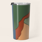 Minimal lake side view  Travel Mug Gallery Image 3