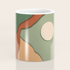 Minimal lake side view  Coffee Mug Gallery Image 4