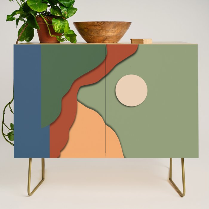 Minimal lake side view  Credenza Gallery Image 1