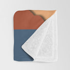 Minimal lake side view  Throw Blanket Gallery Image 3