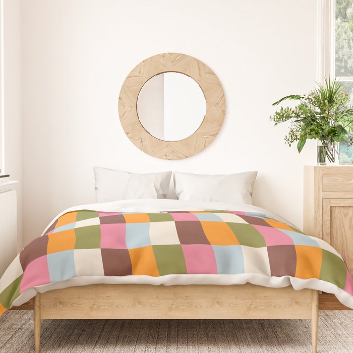 Color Block Stripes Duvet Cover Gallery Image 3