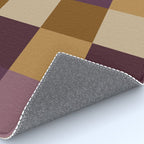 Bold Autumn Checks Pattern - Large XII Rug Gallery Image 4