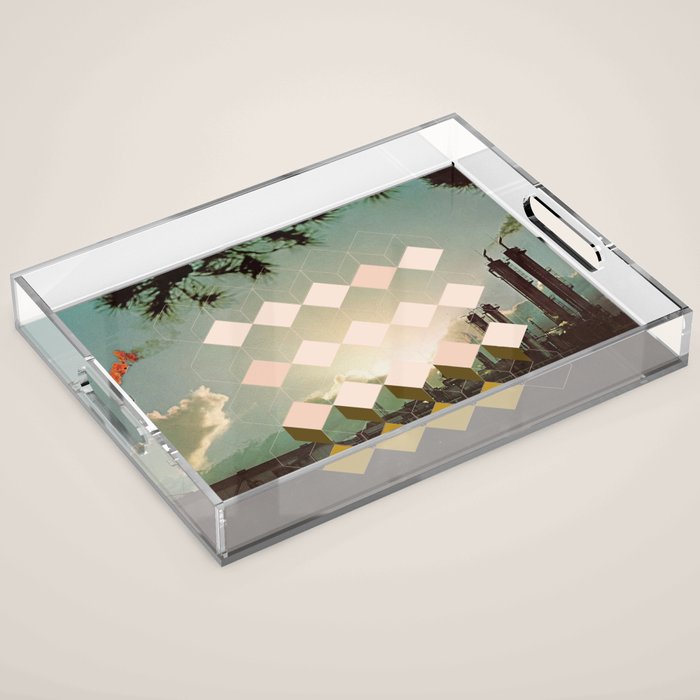 Saucer-Like Acrylic Tray Gallery Image 1