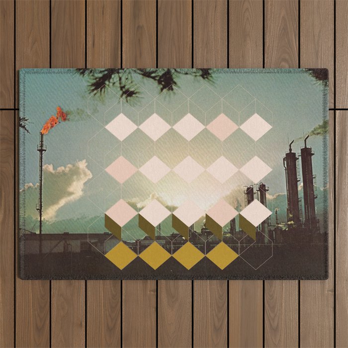 Saucer-Like Outdoor Rug Gallery Image 1