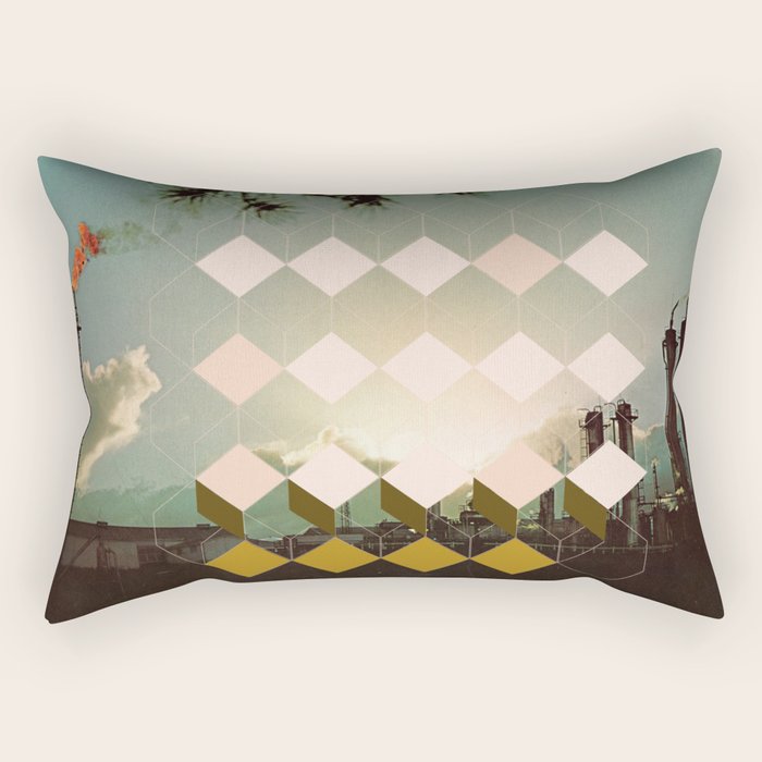 Saucer-Like Rectangular Pillow Gallery Image 1