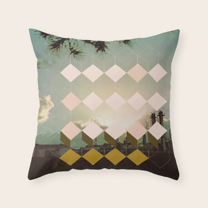 Saucer-Like Throw Pillow Gallery Image 1