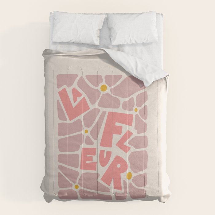La Fleur French Flower Comforter Gallery Image 1