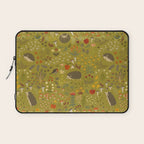Hedgehog Meadow Laptop Sleeve Gallery Image 1
