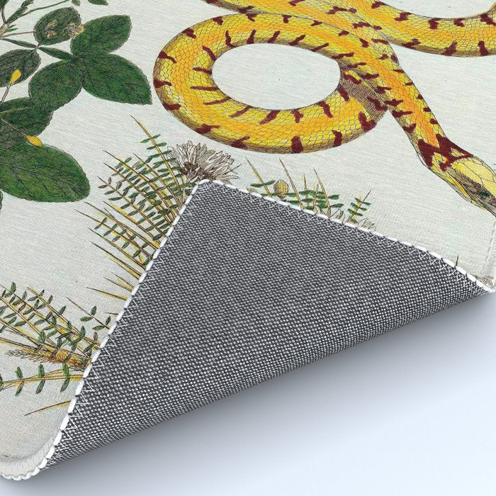 Yellow Snakes Seba Albertus Rug Gallery Image 4