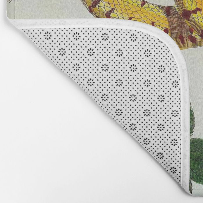 Yellow Snakes Seba Albertus Bath Mat Gallery Image 2