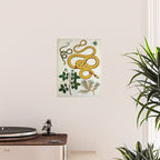 Yellow Snakes Seba Albertus Poster Gallery Image 2