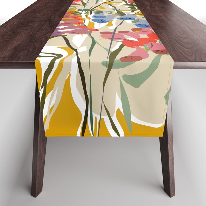 Lovely foxglove Table Runner Gallery Image 1