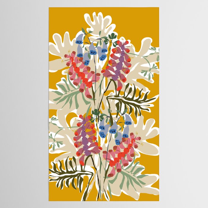 Lovely foxglove Tablecloth Gallery Image 2