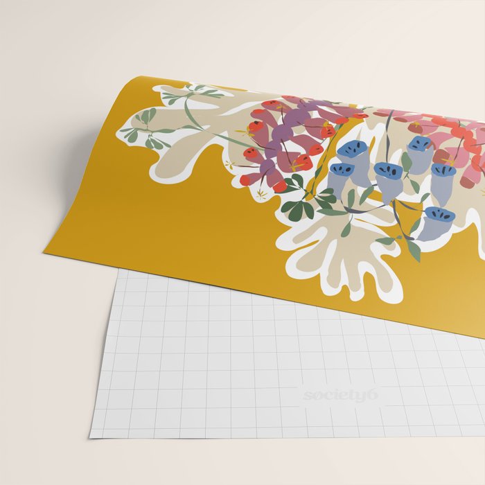Lovely foxglove Wrapping Paper Gallery Image 2