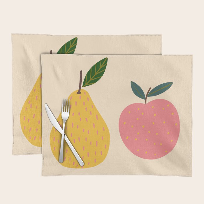 Apple and Pear  Placemat Gallery Image 1
