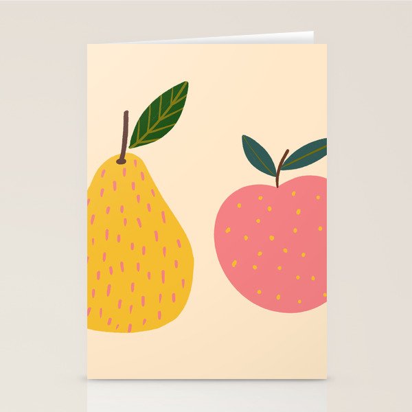 Apple and Pear  Stationery Card Gallery Image 2