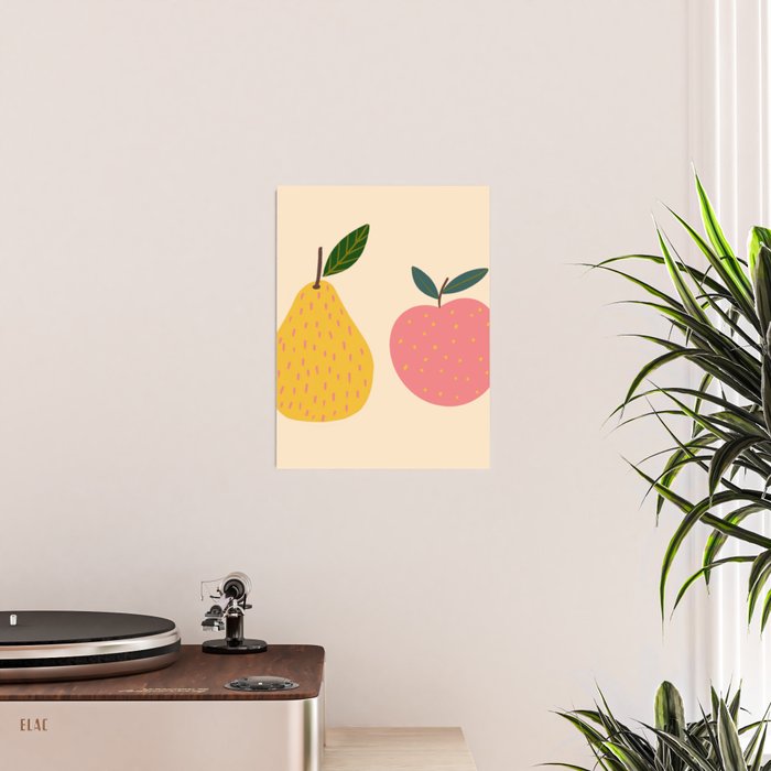 Apple and Pear  Poster Gallery Image 2
