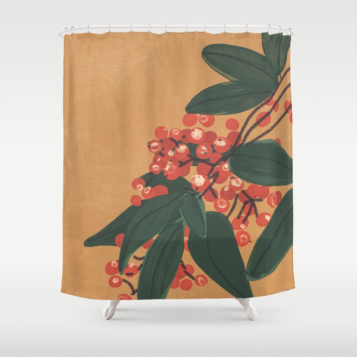 Berries Shower Curtain Gallery Image 1