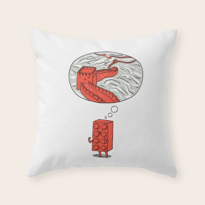 Dream Big Throw Pillow Gallery Image 1