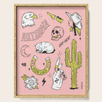 ARIZONA FLASH SHEET Serving Tray Gallery Image 1